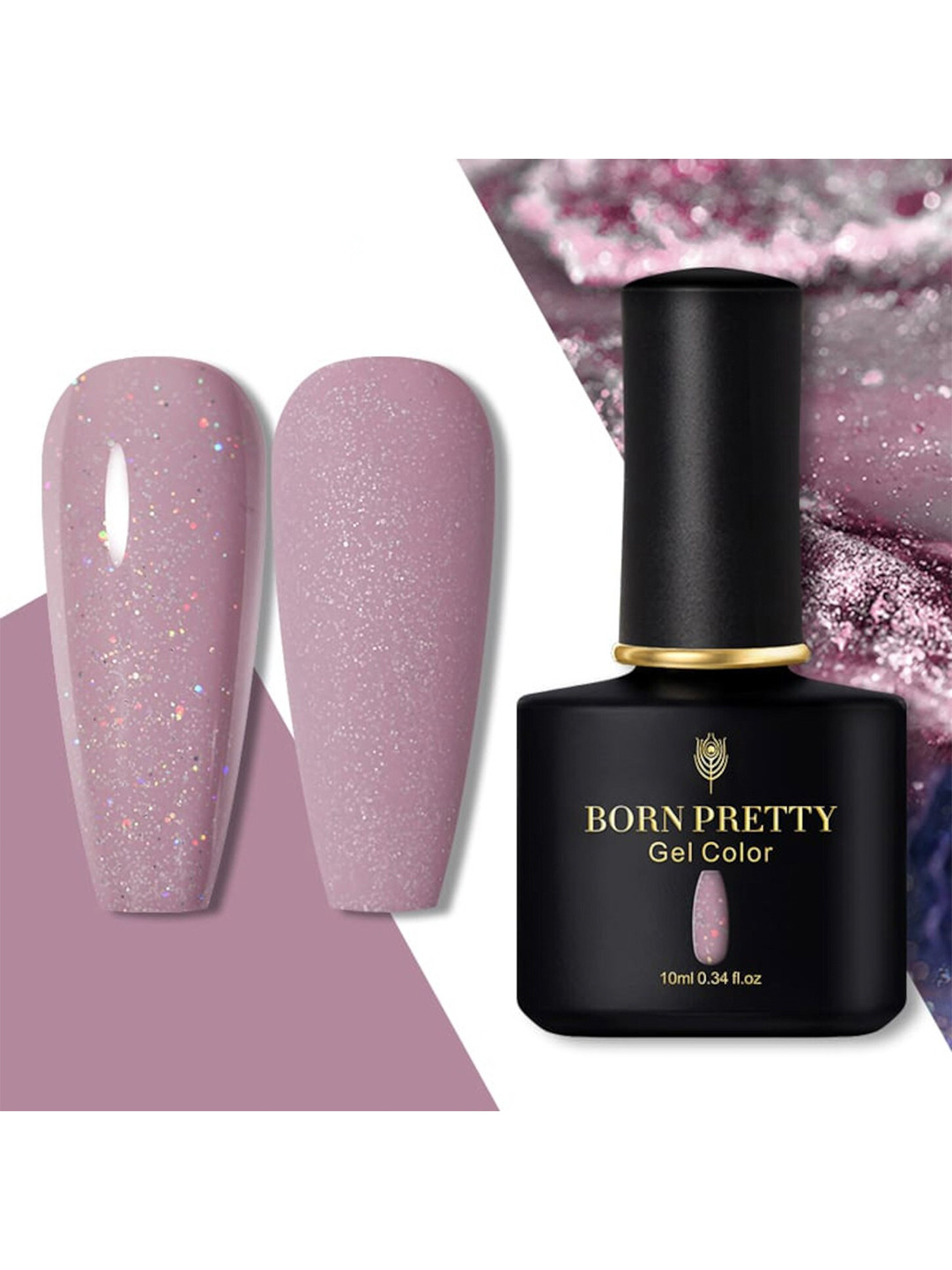 Buy BORN PRETTY Black Spar Series UV LED Soak Off Gel Nail Polish BP27 Nail Polish for Unisex