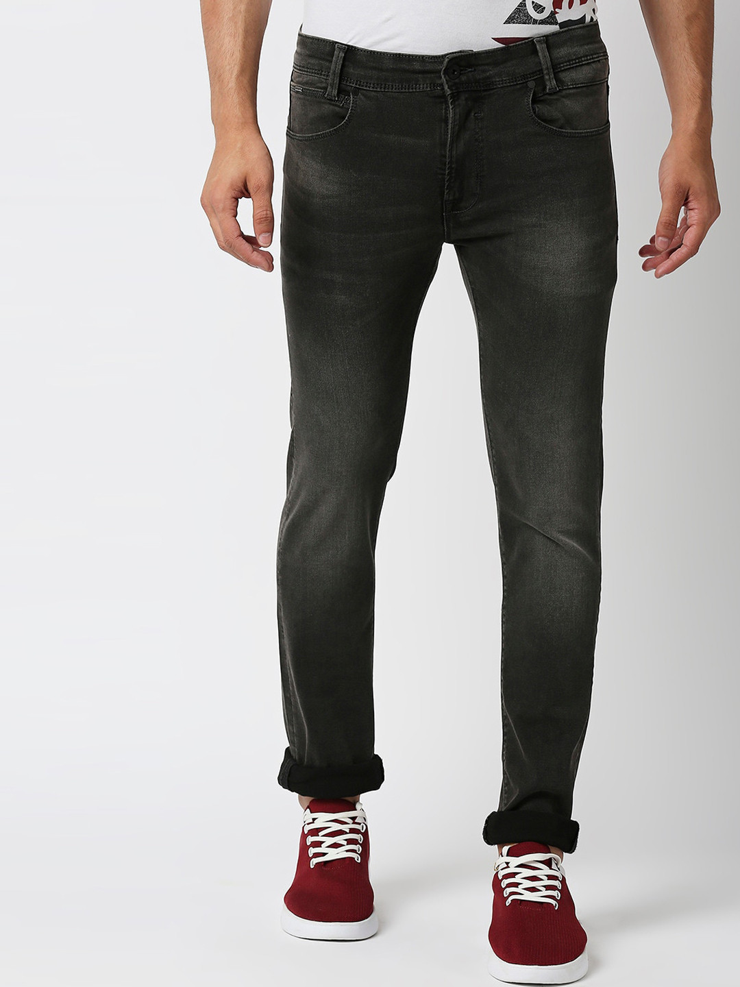 Buy Pepe Jeans Men Slim Fit Slim Fit Heavy Fade Jeans Jeans for Men