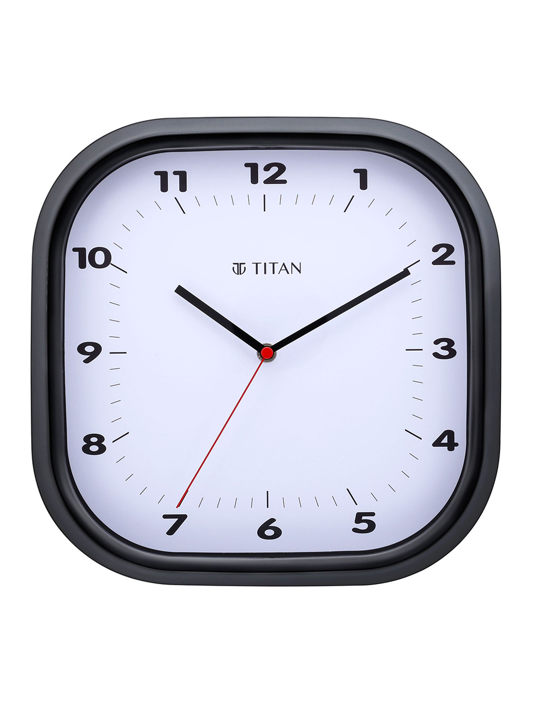 Buy Titan Black & White Printed Contemporary 28 Cm Wall Clock Clocks