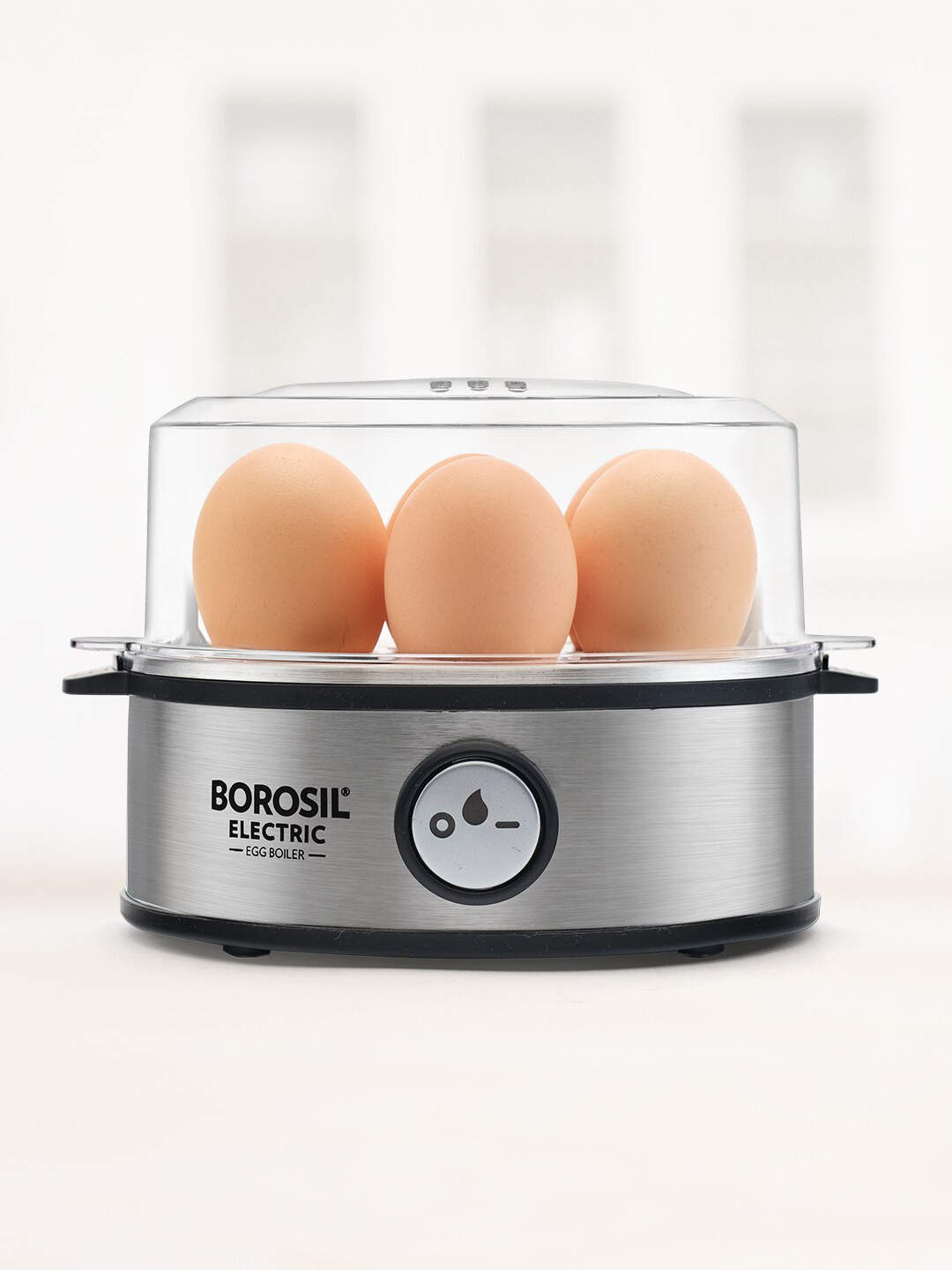 Buy BOROSIL Silver Toned Borosil Electric Egg Boiler Egg Boiler for