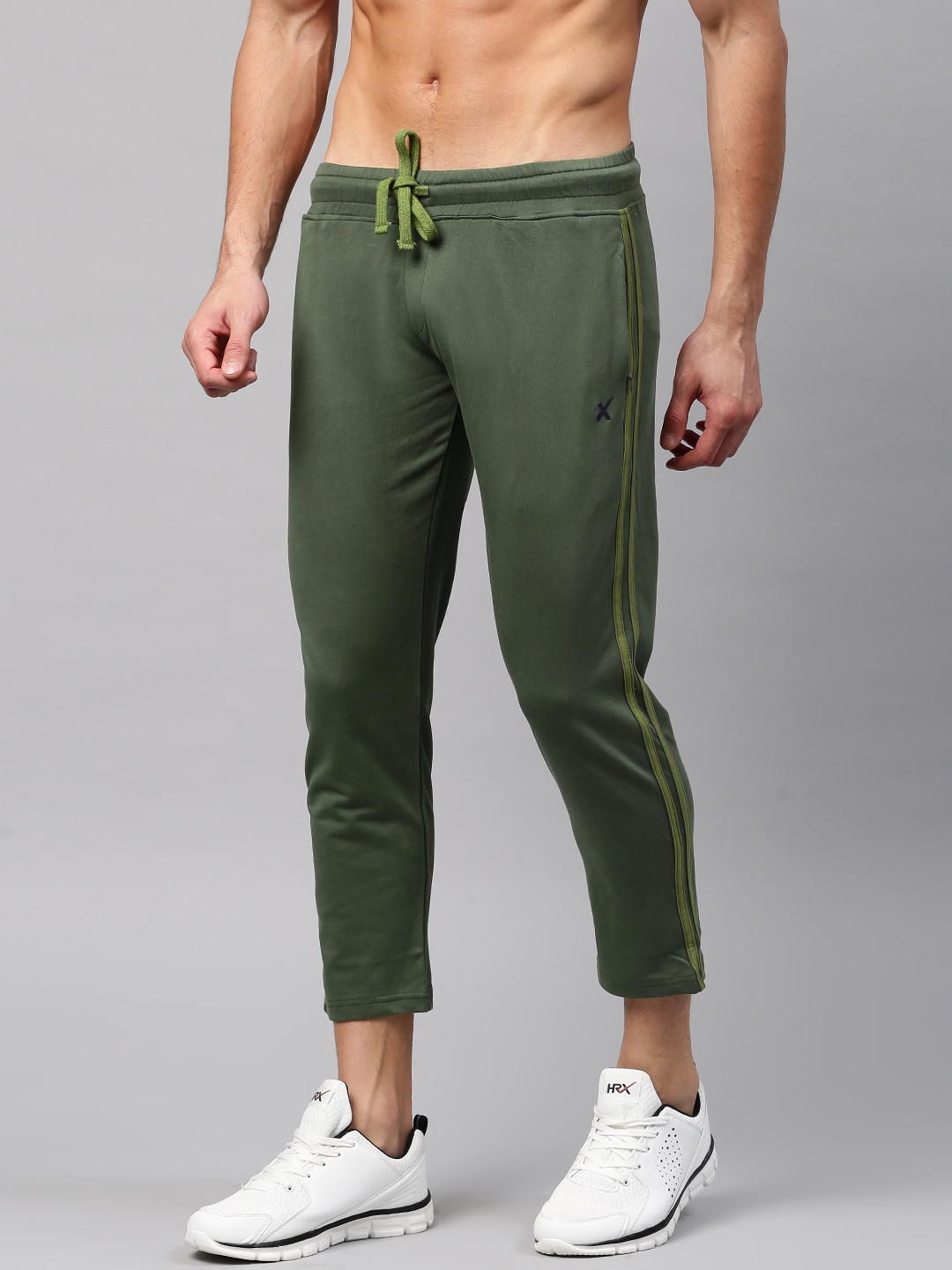 green track pants