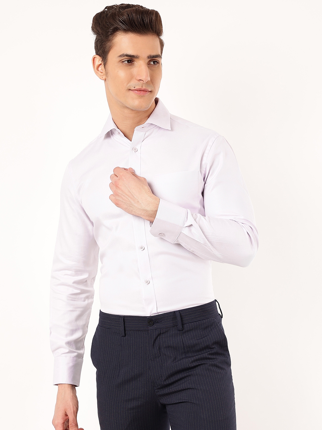 buy-marks-spencer-men-lavender-striped-pure-cotton-formal-shirt