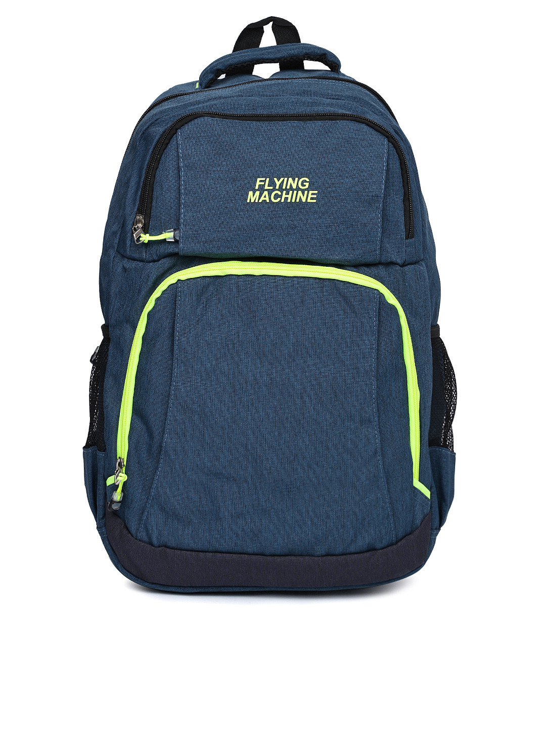 Buy Flying Machine Unisex Navy Laptop Backpack Backpacks for Unisex