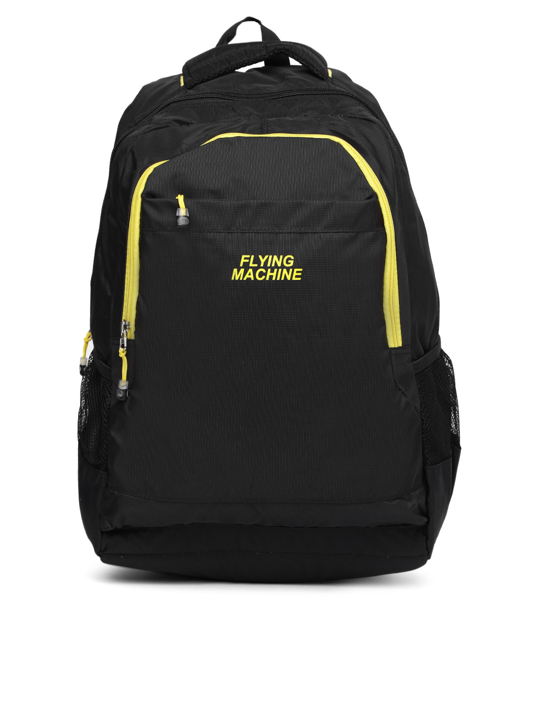 Buy Flying Machine Unisex Black Laptop Backpack Backpacks for Unisex
