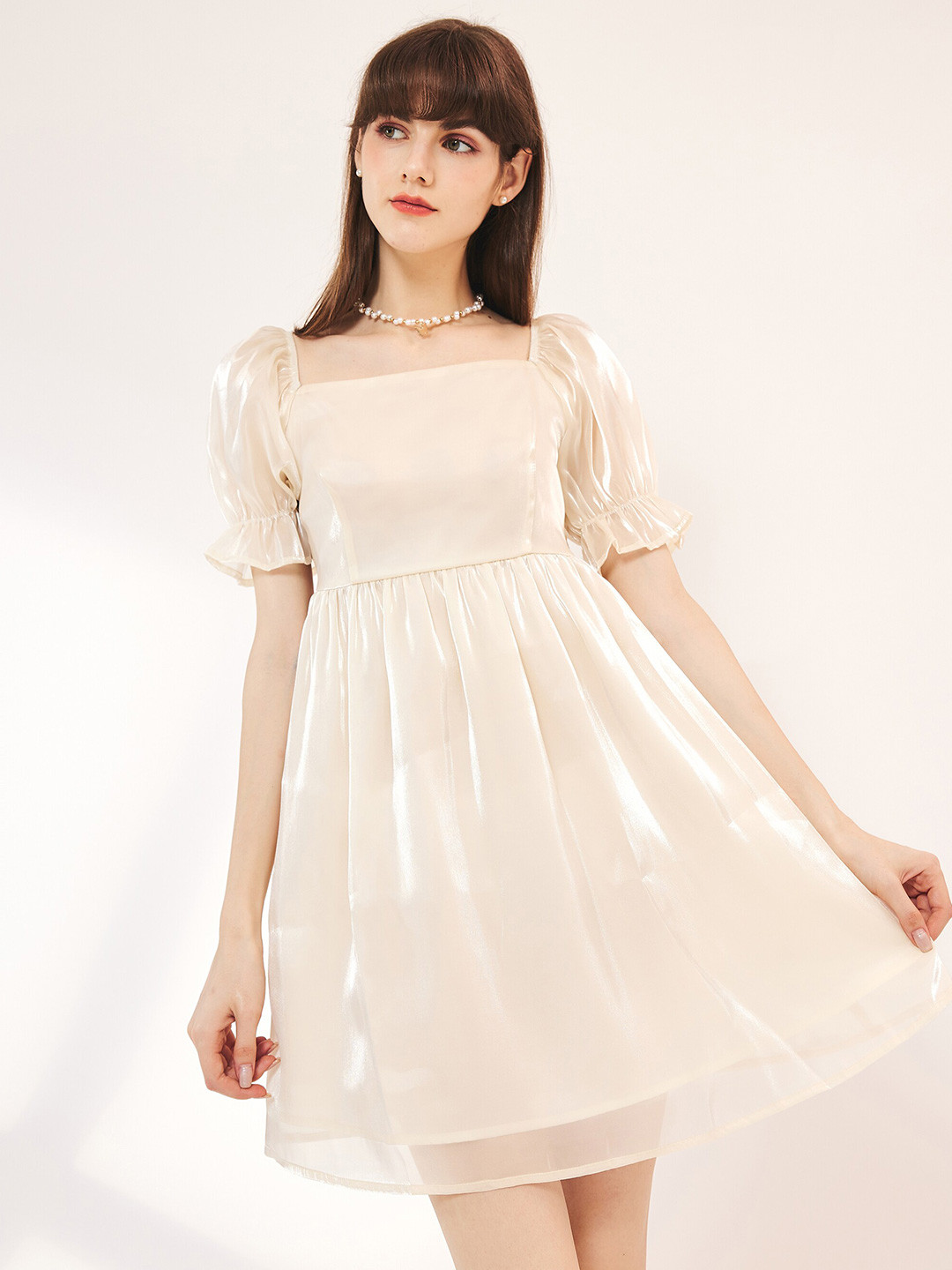 Buy URBANIC Off White Dress Dresses for Women 18500494 Myntra