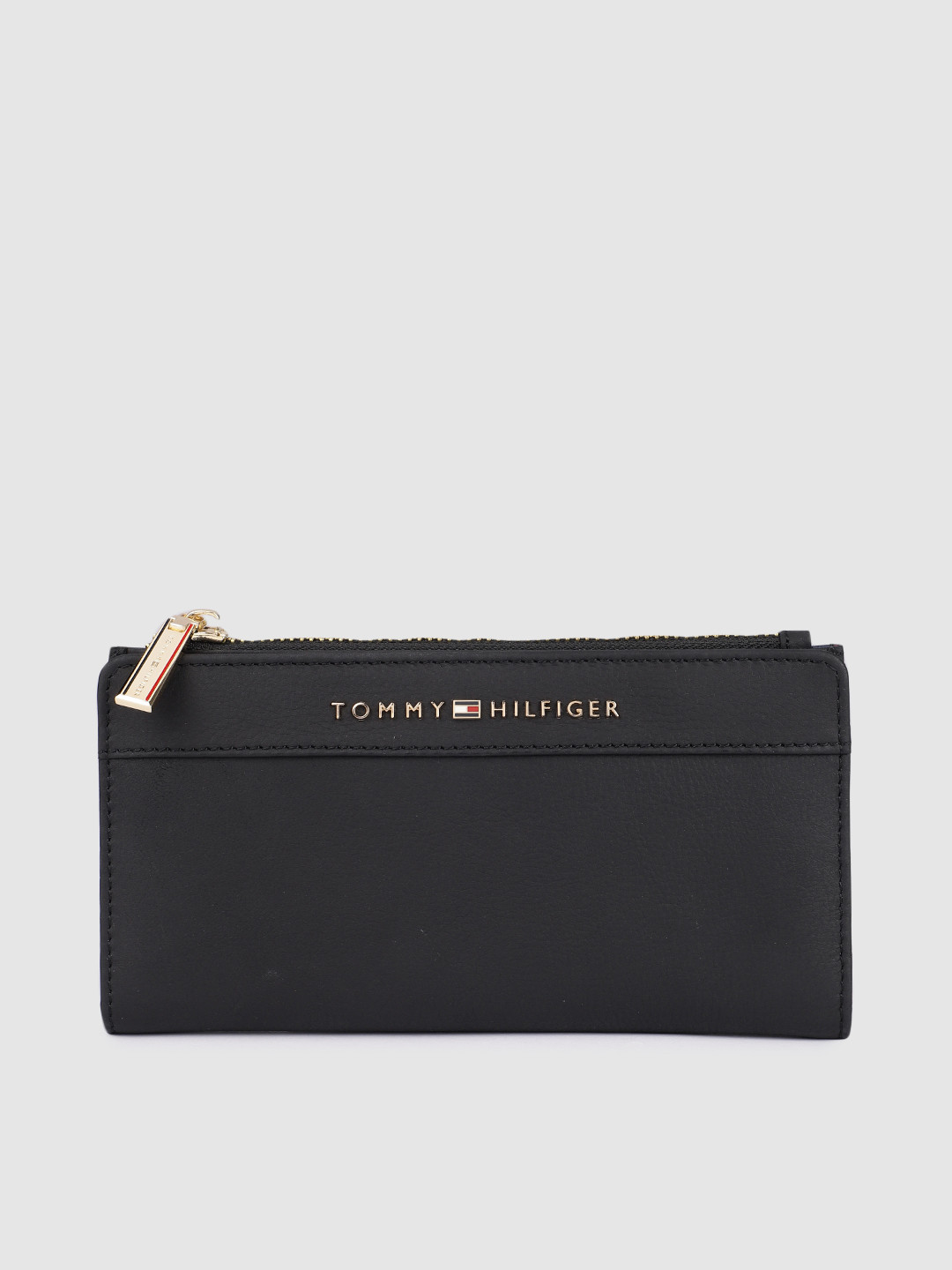Buy Tommy Hilfiger Women Black Leather Two Fold Wallet Wallets for Women 18505554 Myntra