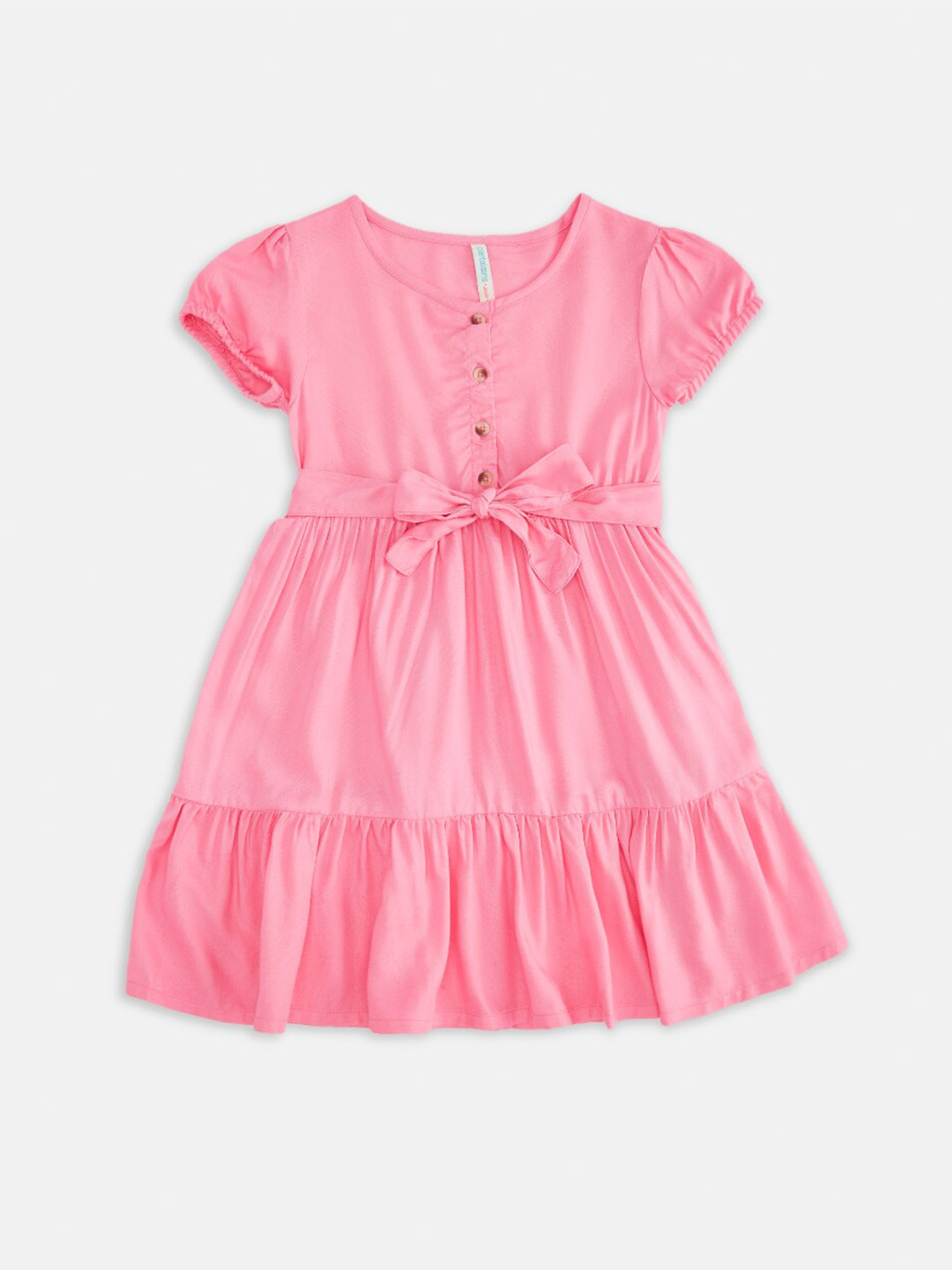Buy Pantaloons Junior Pink Dress Dresses for Girls 18506494 Myntra