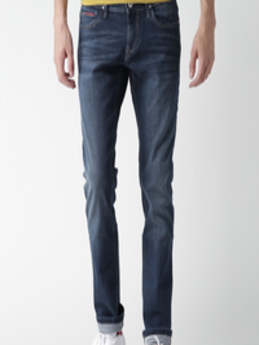 Buy Tommy Hilfiger Men Blue Skinny Sidney Fit Stretchable Jeans - Jeans ...