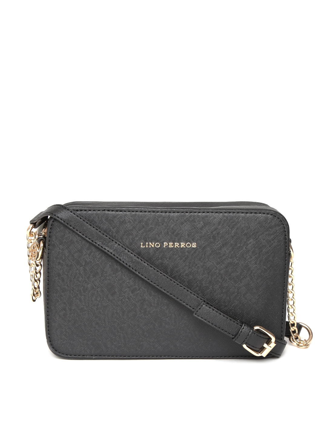 Buy Lino Perros Black Sling Bag - Handbags for Women 1851458 | Myntra