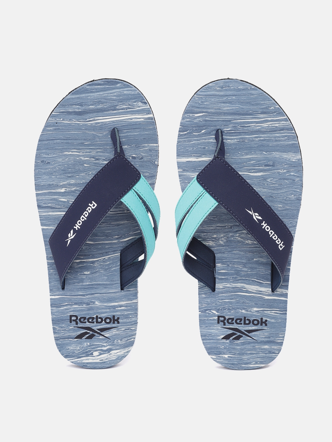 Buy Reebok Men Blue & White Hudson Flip 2.0 Thong Flip Flops - Flip ...