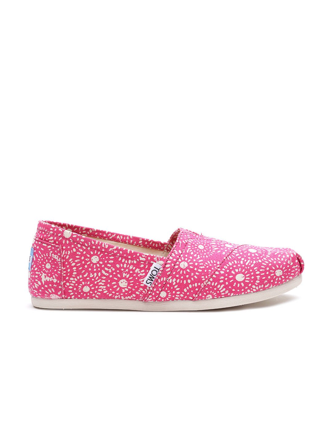 toms pink shoes