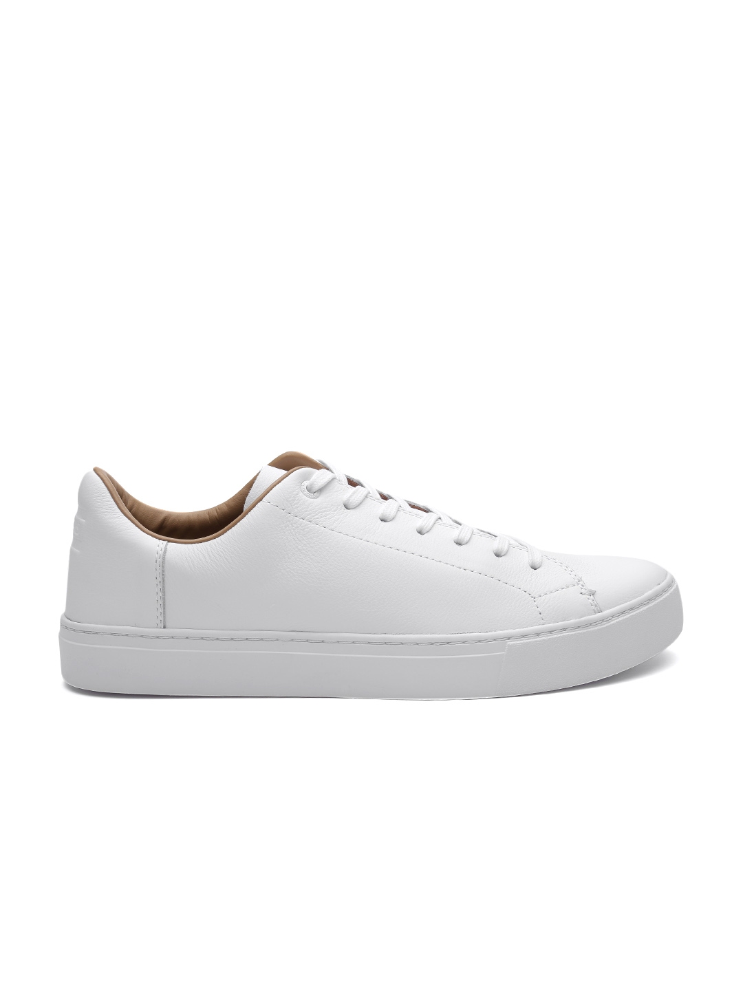 Buy TOMS Men White Leather Sneakers - Casual Shoes for Men 1852129 | Myntra