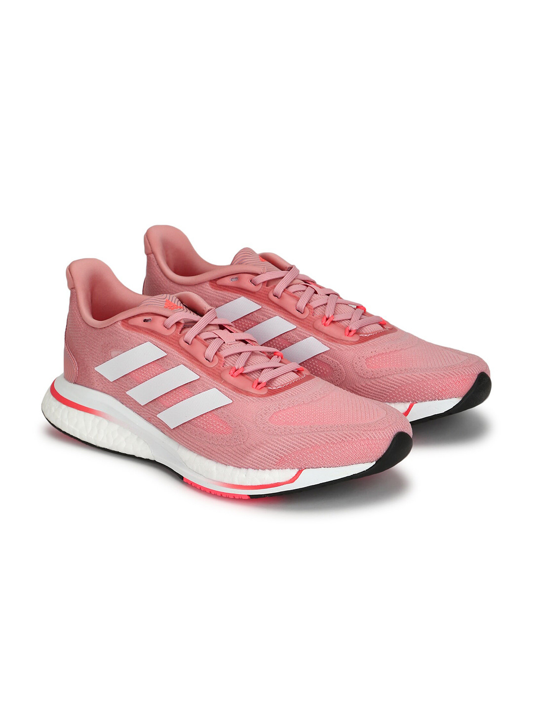 womens pink adidas running shoes