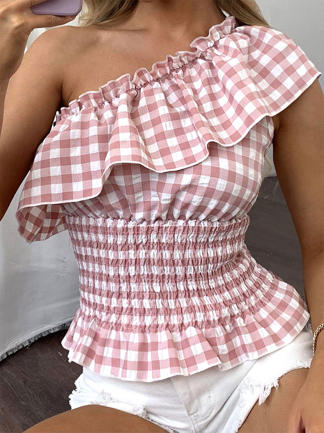 Buy URBANIC Pink Tank Crop Top Tops for Women 18525034 Myntra