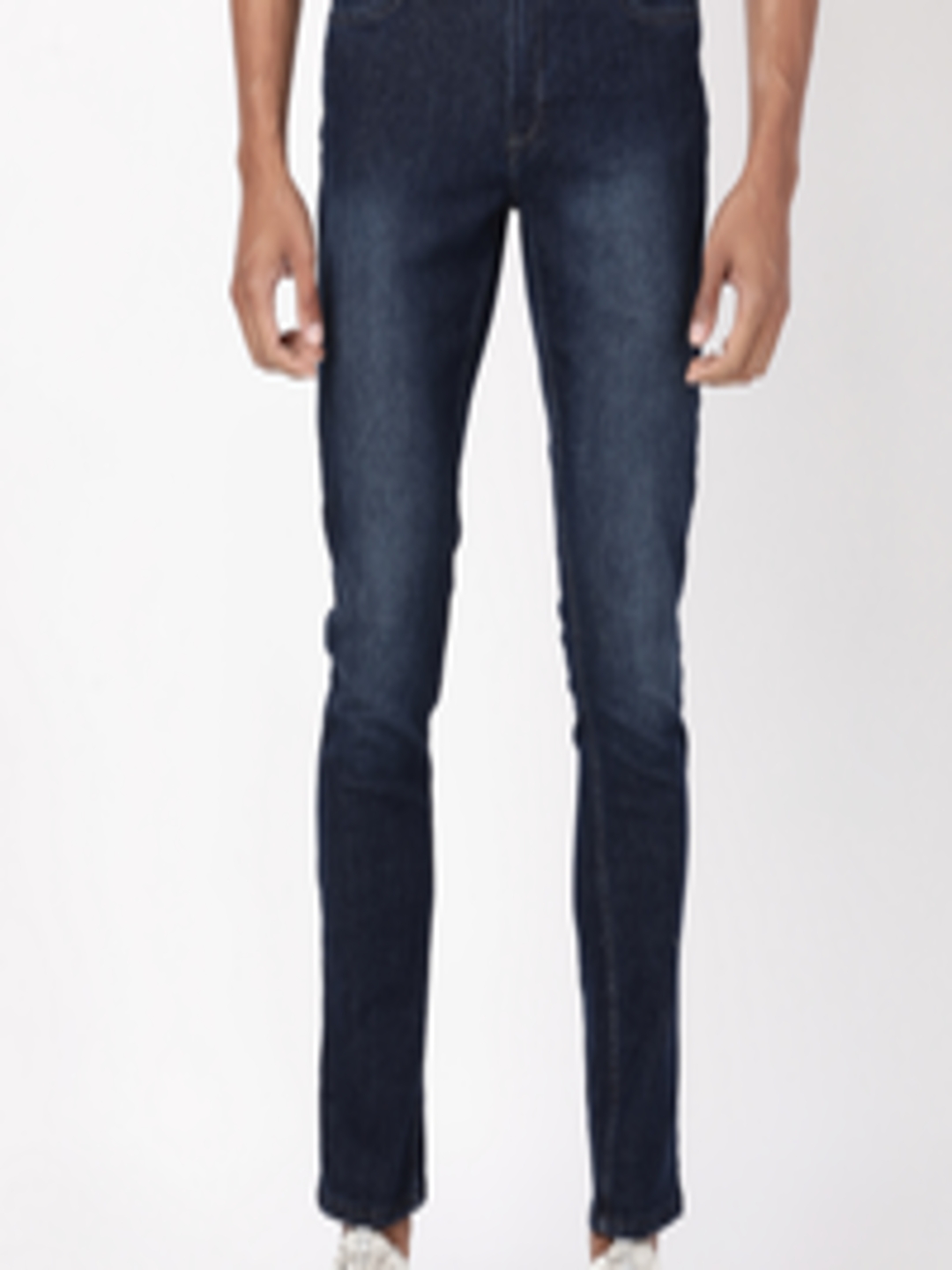 Buy Lee Men Blue Bruce Skinny Fit Light Fade Stretchable Jeans - Jeans ...
