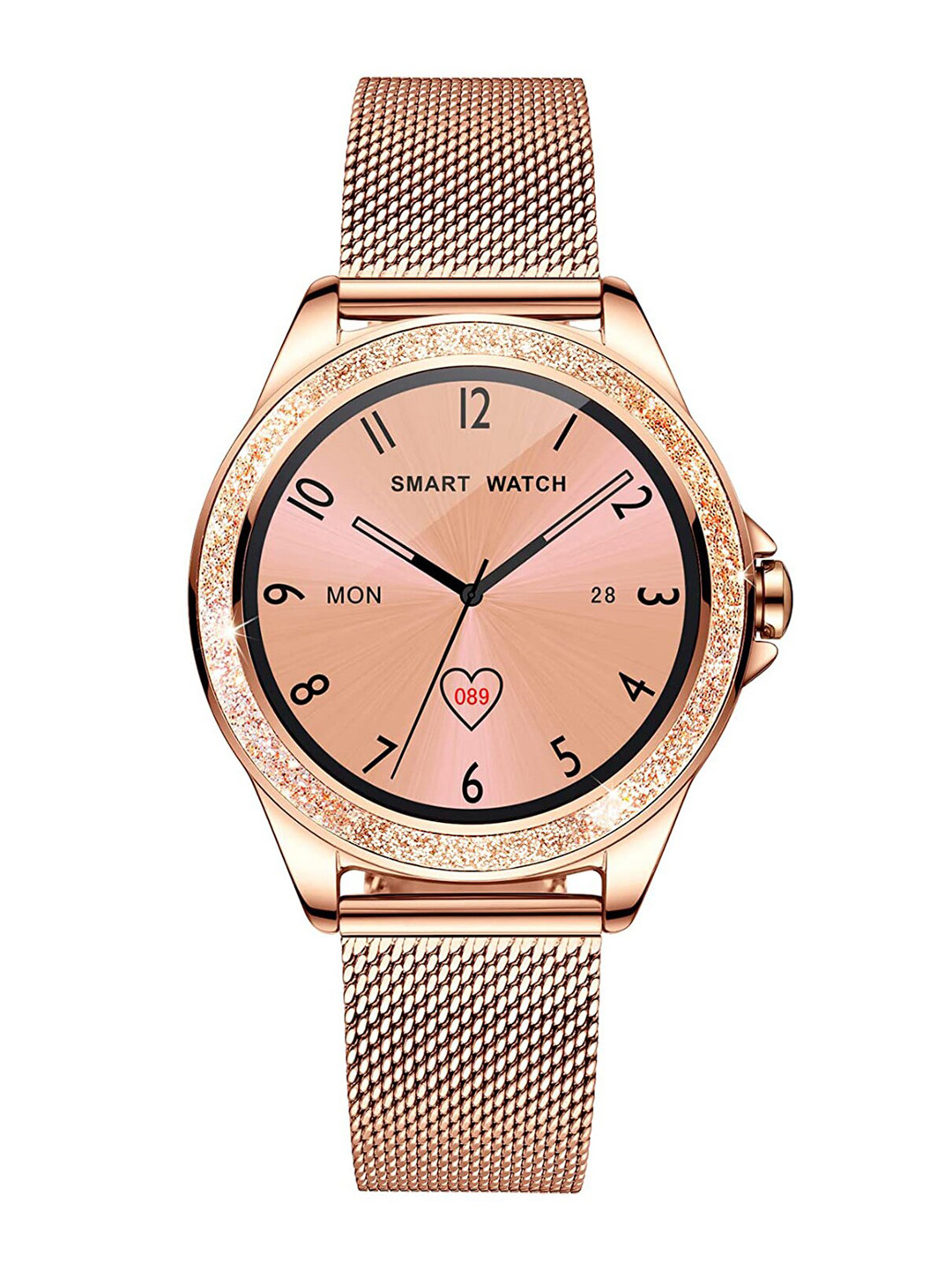 Buy Bfit Women Rose Gold Toned Star2 HD Color Touch Screen Analogue