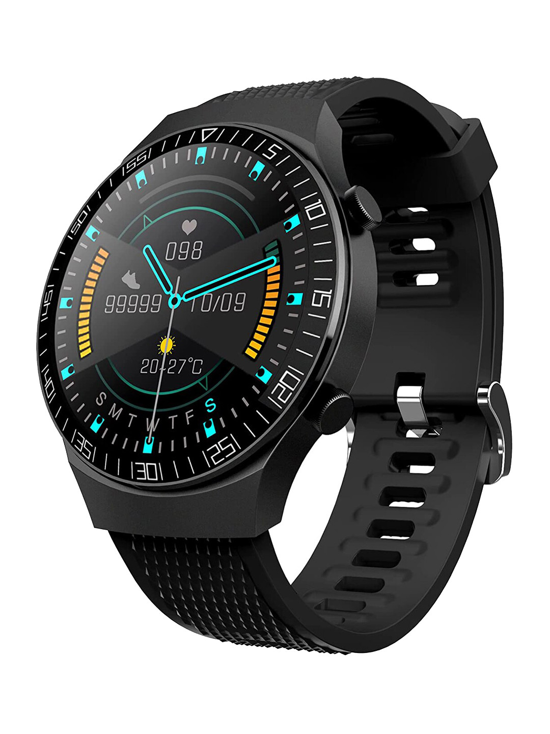 Buy Bfit Men Black ACE2 HD Touch Screen Smart Watch ACE2 BK Smart