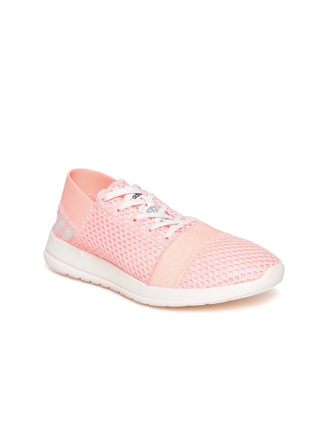 peach coloured trainers