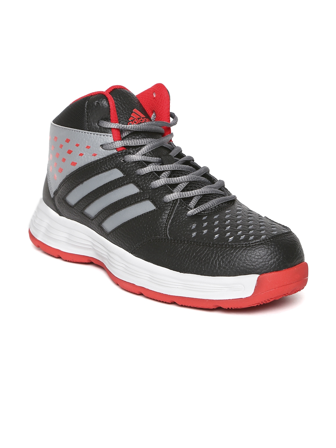 Buy ADIDAS Men Black Basecut Basketball Shoes - Sports Shoes for Men 1855607 | Myntra