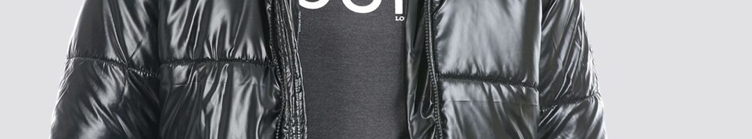 Buy LONDON FOG Men Black Puffer Jacket - Jackets for Men 18564944 | Myntra