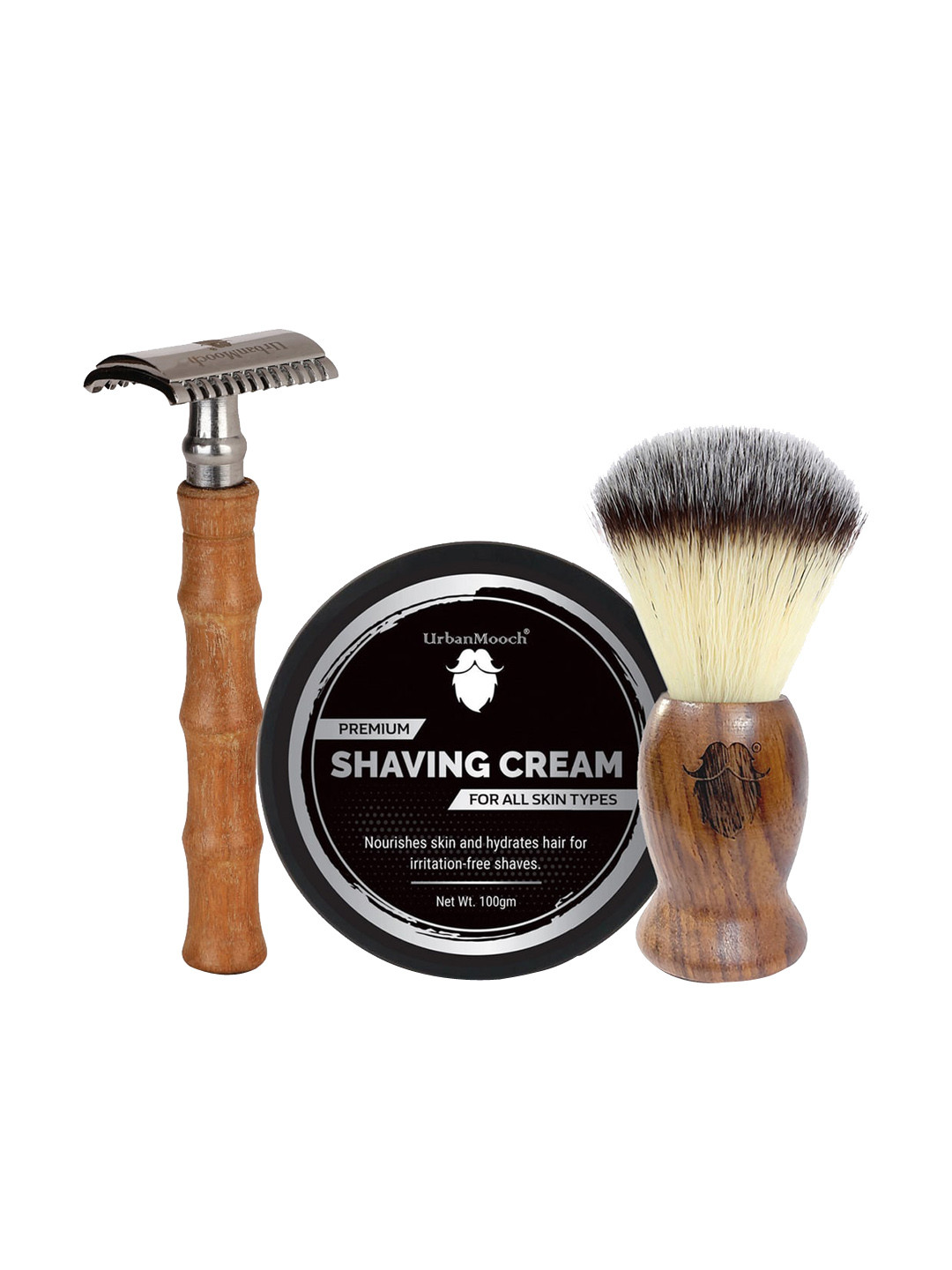 Buy UrbanMooch Men Shaving Razor + Premium Shaving Cream + Shaving