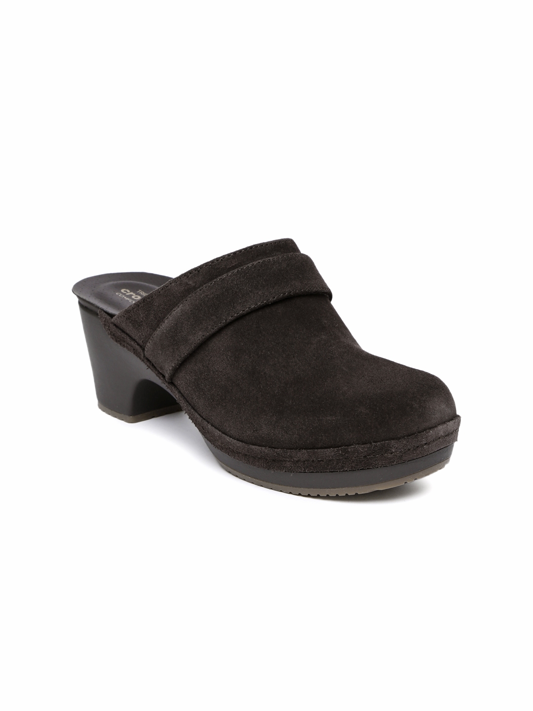 brown croc pumps