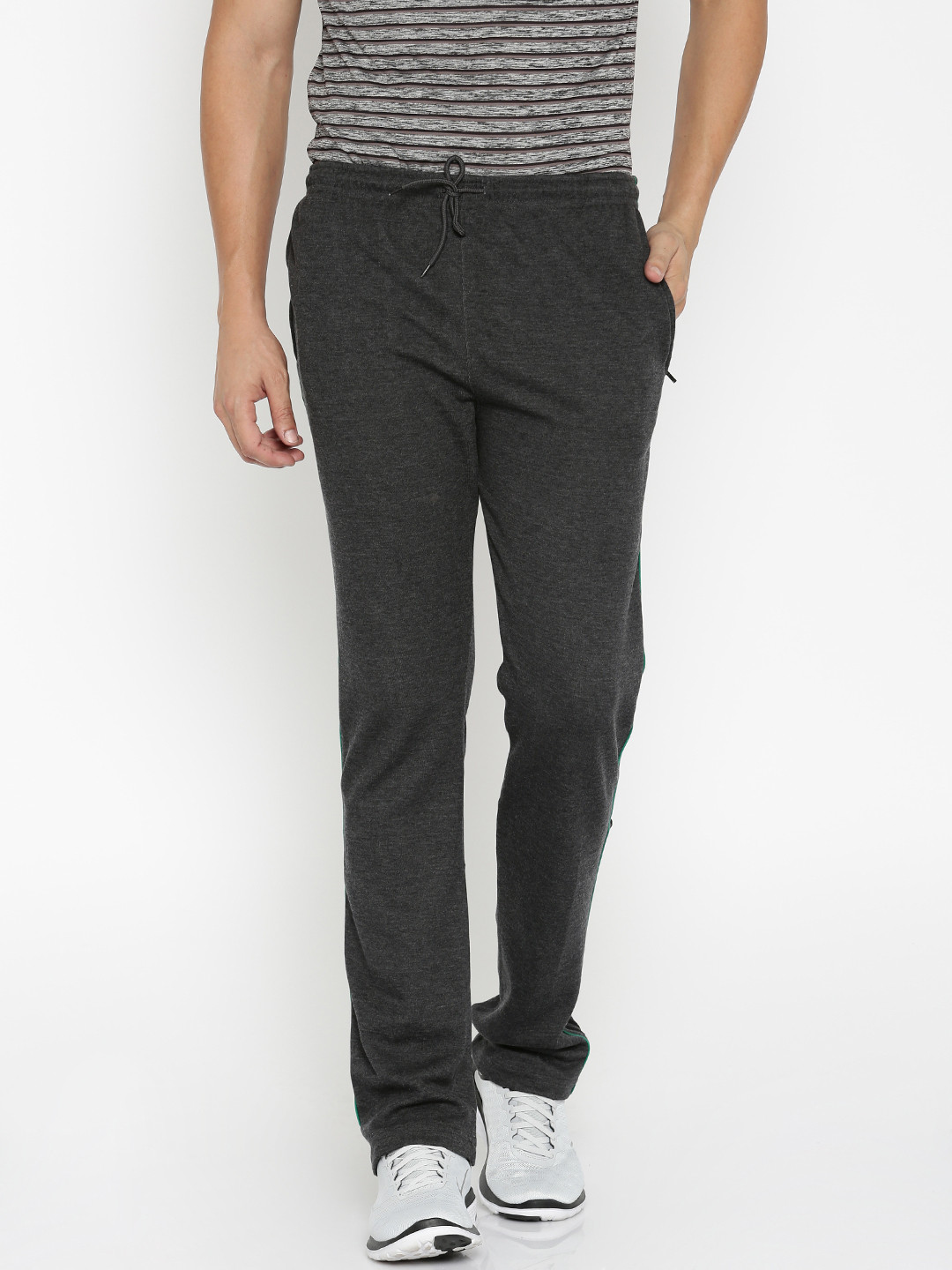 Buy Proline Active Charcoal Grey Classic Regular Fit Track Pants