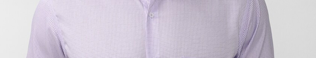 Buy Van Heusen Men Purple Casual Shirt - Shirts for Men 18590548 | Myntra