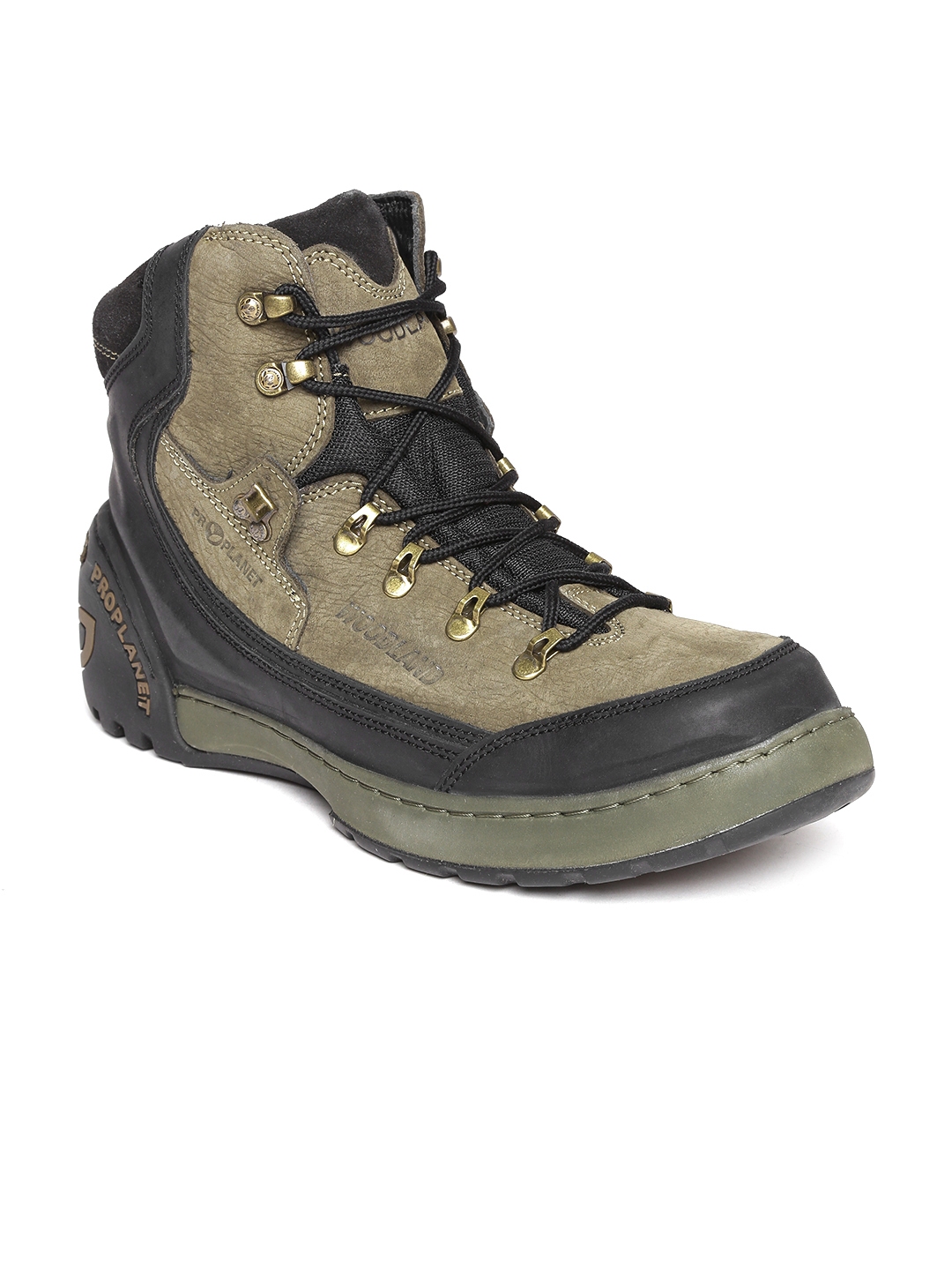 woodland olive green hiking shoes