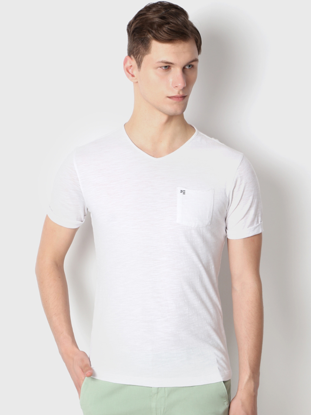v neck england t shirt