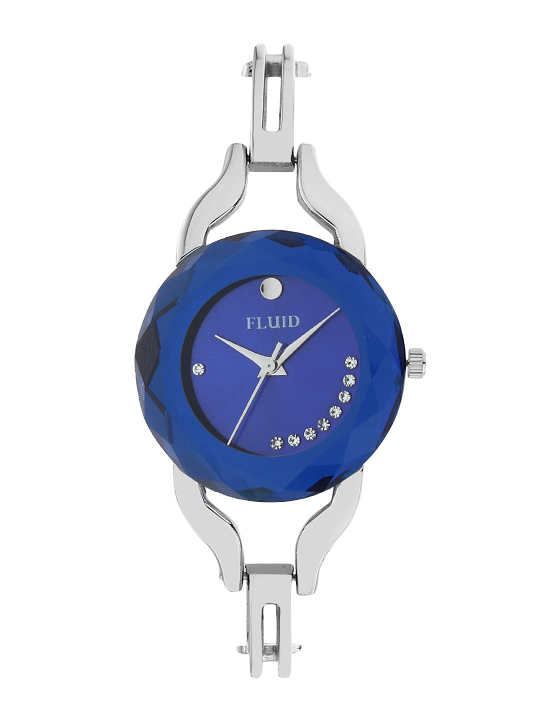 Buy FLUID Women Blue Dial & Silver Toned Straps Analogue Watch Watches for Women 18597726 Myntra