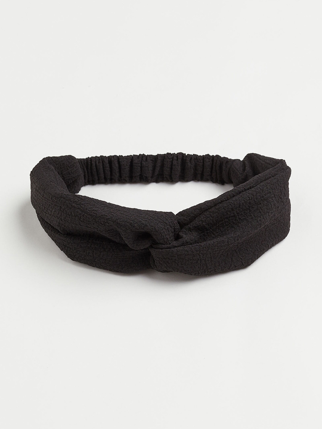 Buy H&M Women Black Hairband With A Knot Detail Hair Accessory for