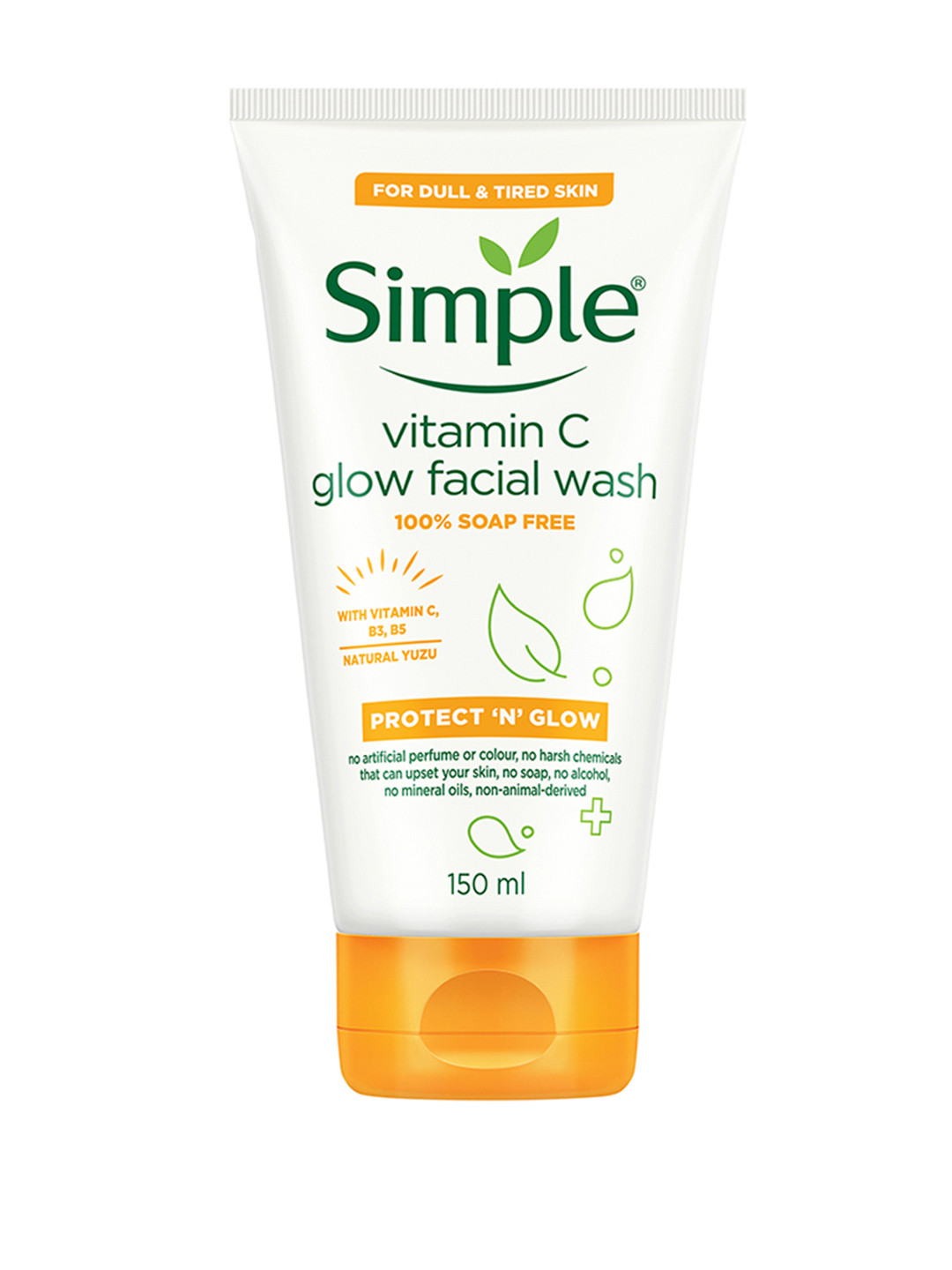 Buy Simple Protect N Glow Vitamin C Facial Wash 150 Ml Face Wash And
