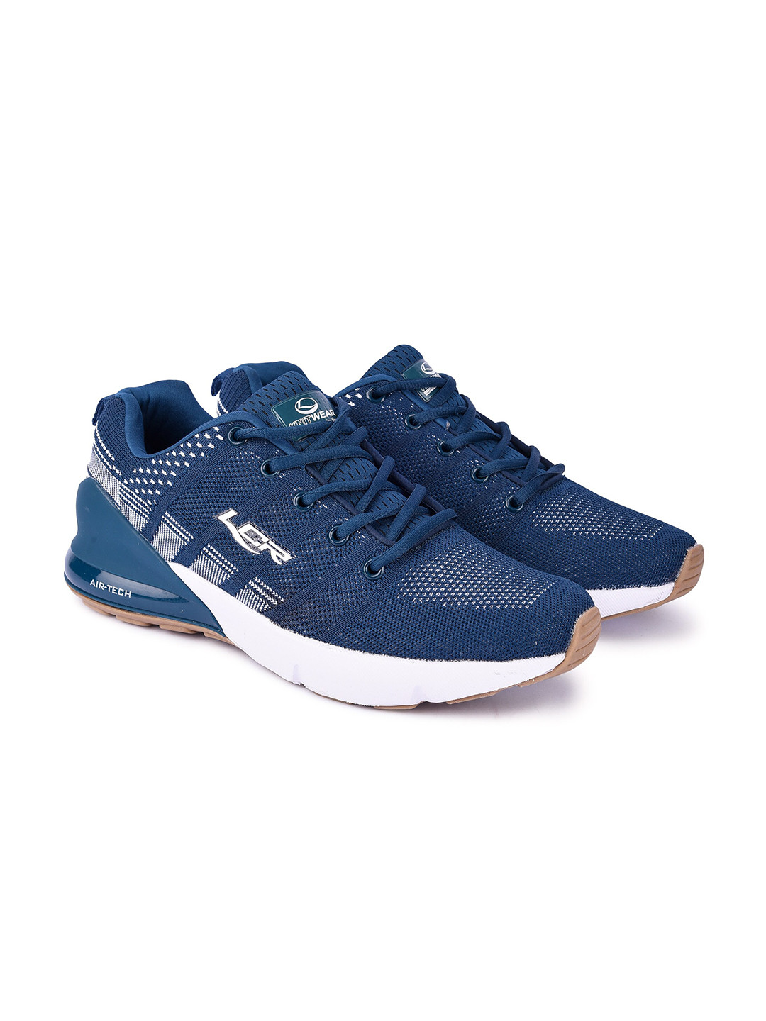Buy Lancer Men Teal Textile Running Non Marking Sports Shoes Sports