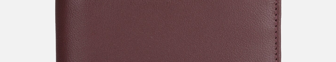 Buy Allen Solly Men Maroon Leather Two Fold Wallet - Wallets for Men ...