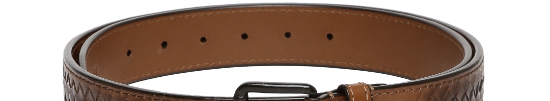 Buy Hidesign Men Brown Textured Belt - Belts for Men 1862766 | Myntra