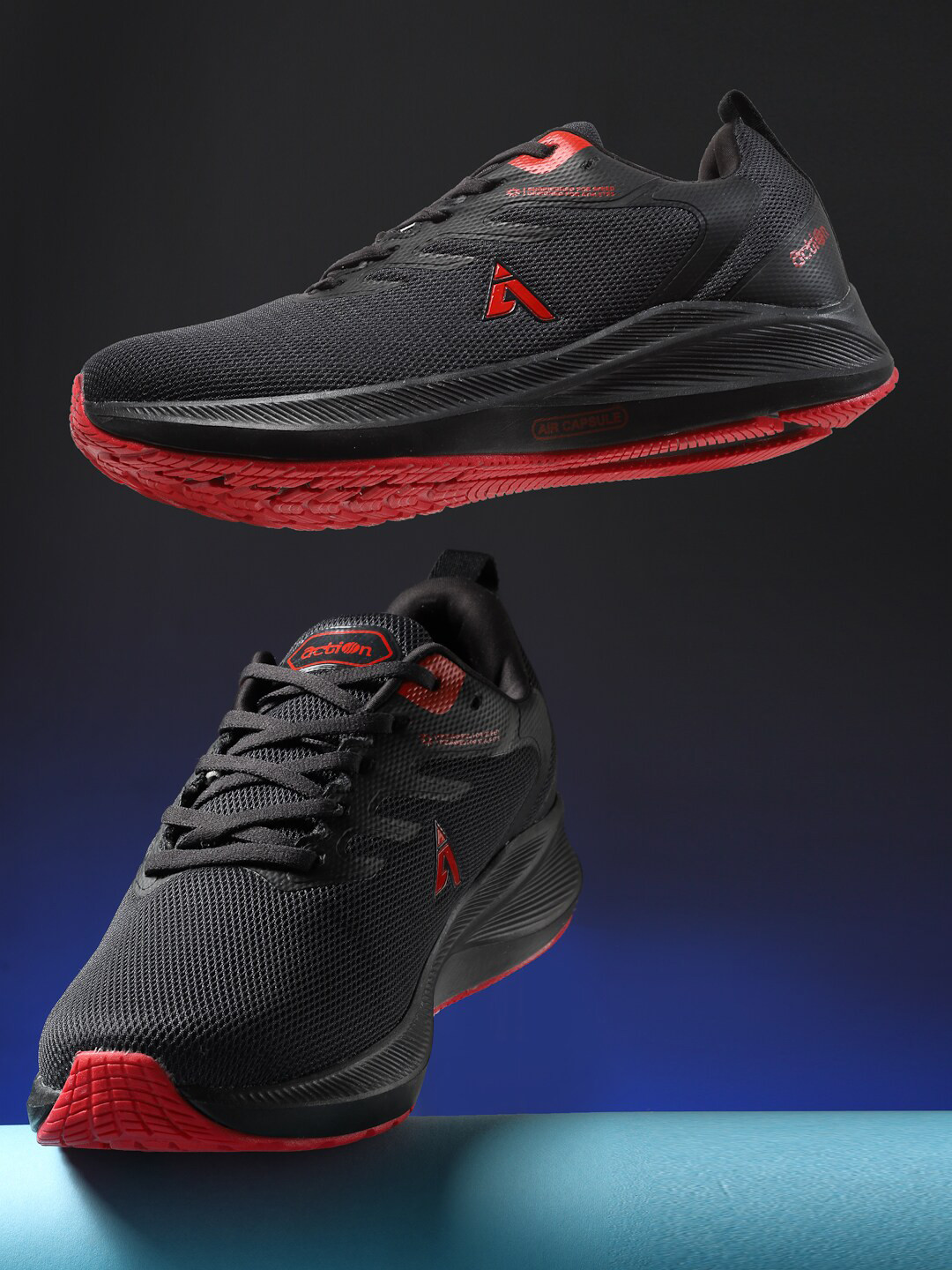 Buy Action Men Grey Mesh Running Shoes Sports Shoes for Men 18630954