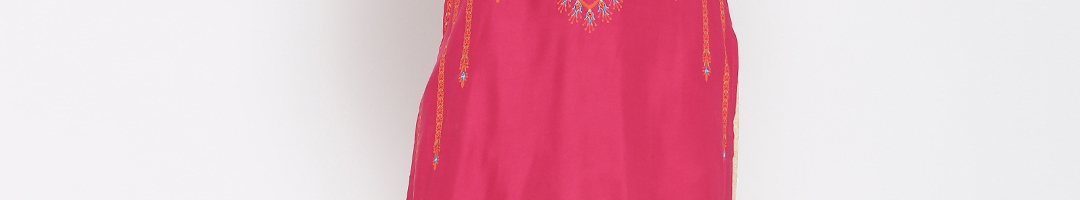 Buy Sabhyata Women Pink Printed Straight Kurta - Kurtas for Women ...