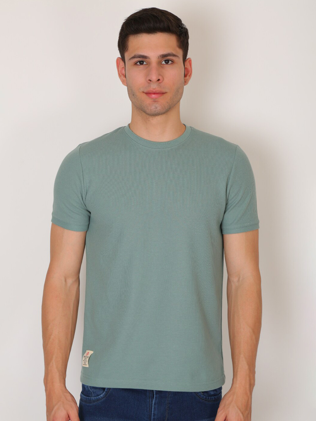 Buy VINSON Men Green Slim Fit T Shirt Tshirts for Men 18641250 Myntra