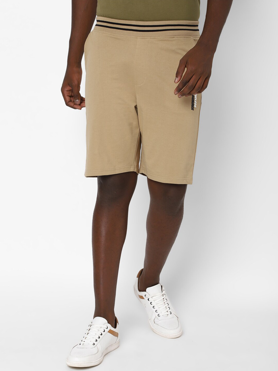 Buy FOREVER 21 Men Khaki Shorts - Shorts for Men 18651176 | Myntra