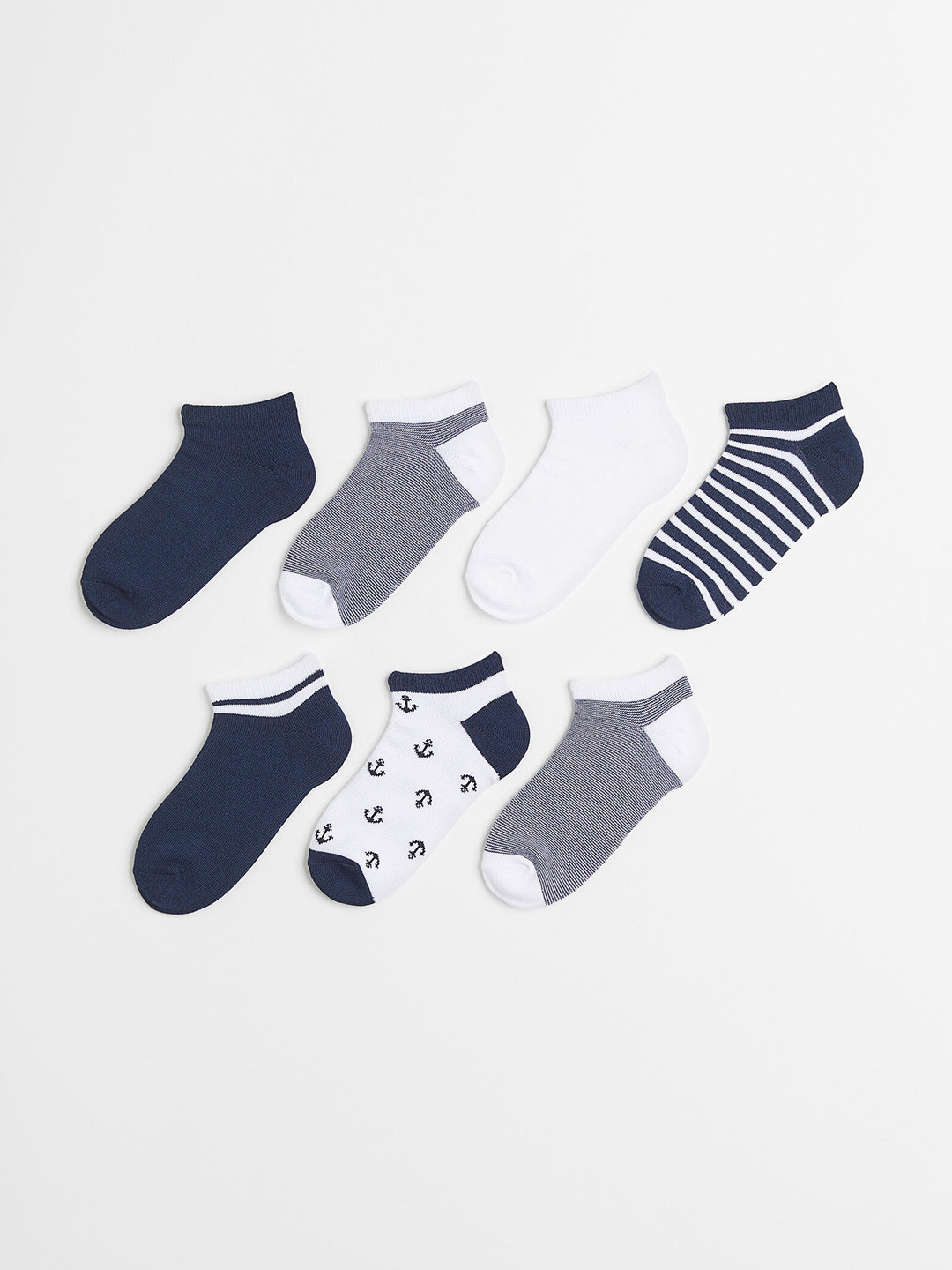 Buy H&M Boys 7 Pack Trainer Socks Socks for Boys 18651670 Myntra