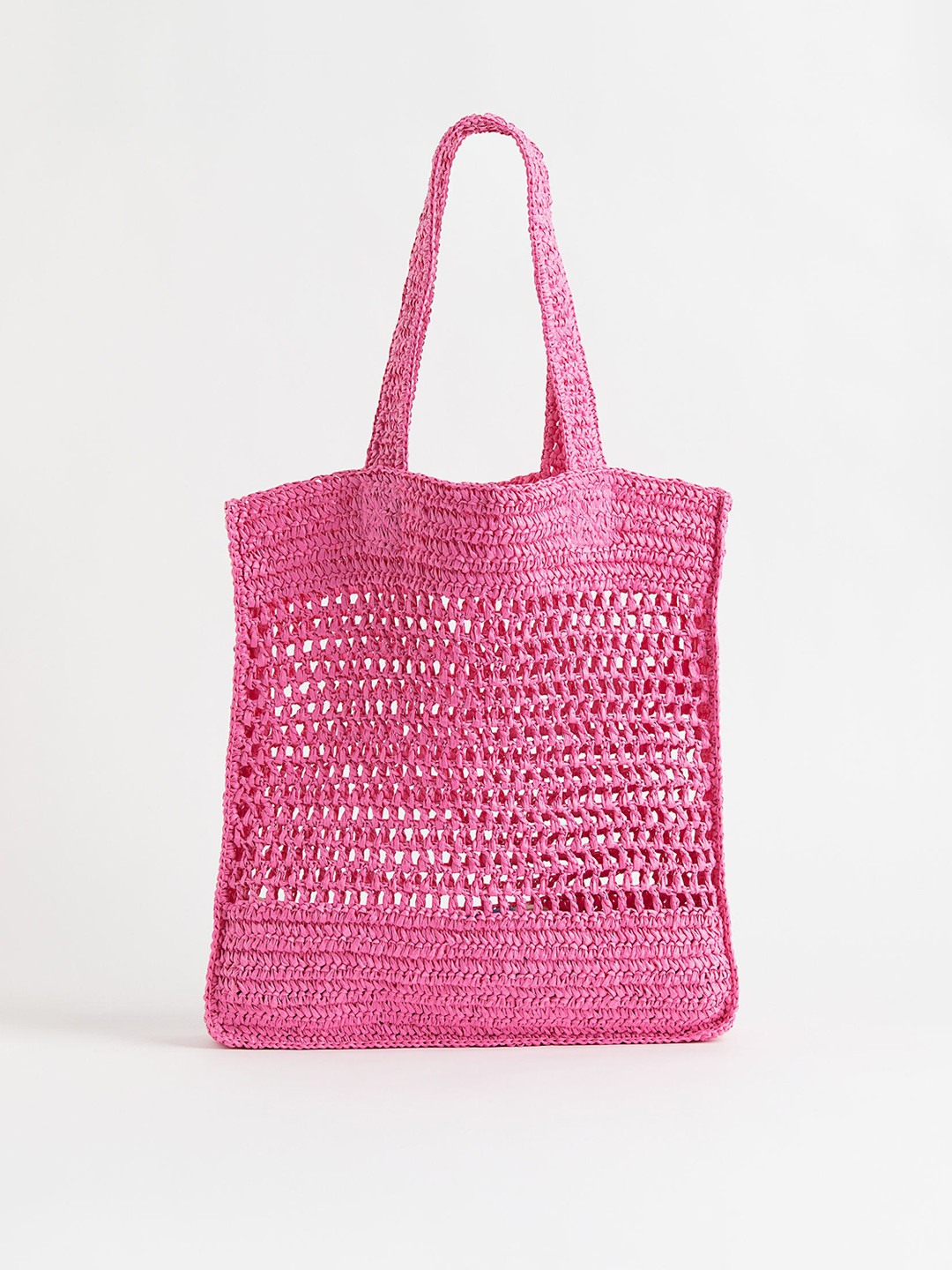 Buy H&M Pink Straw Shopper Tote Bag Handbags for Women 18652054 Myntra