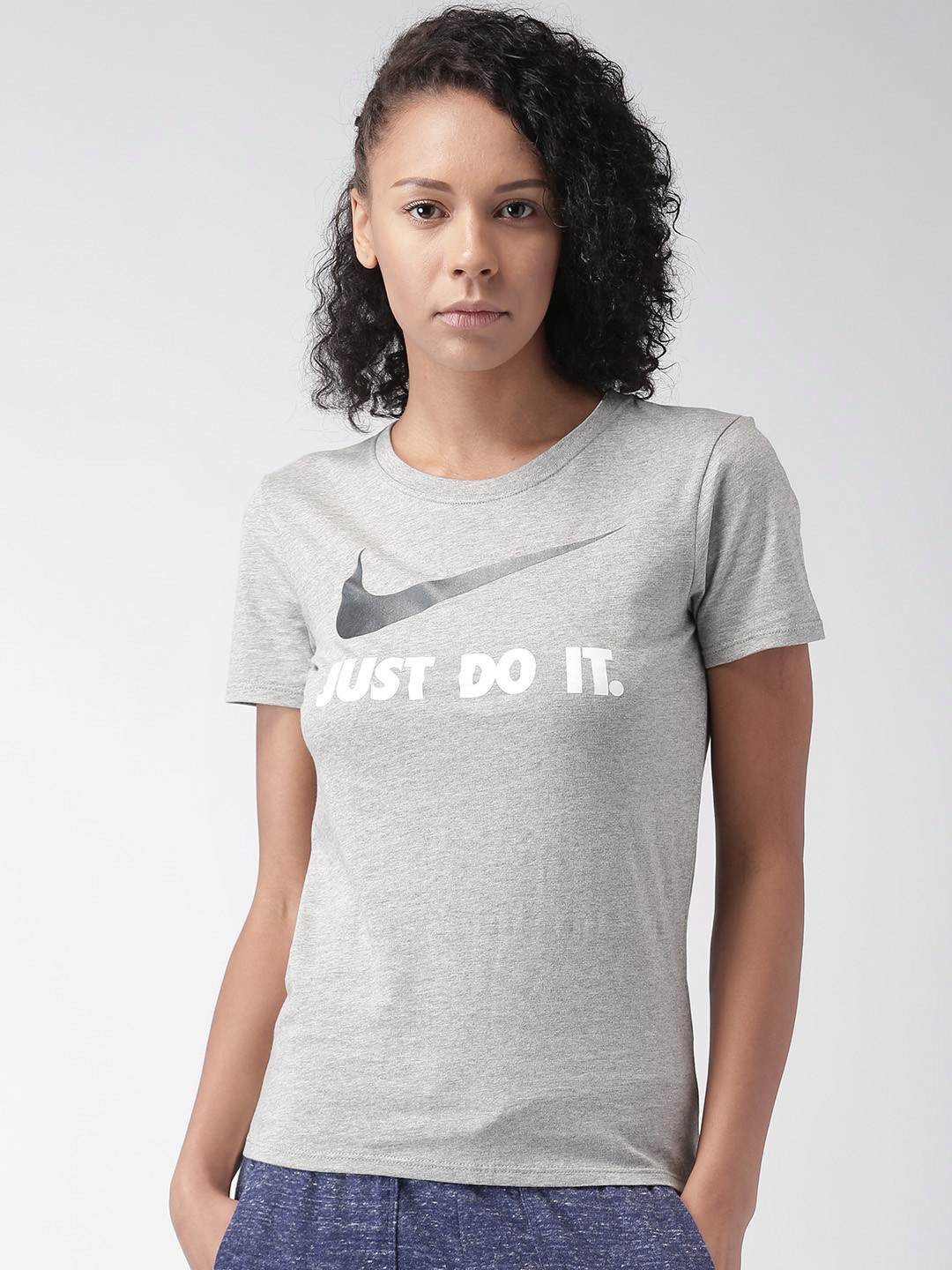 womens grey nike tshirt
