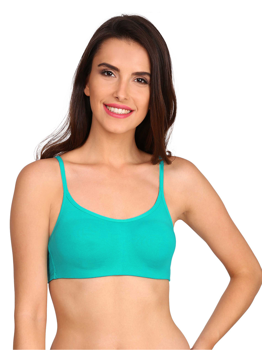 Buy Jockey Blue Solid Non Wired Non Padded Camisole Bra SS12 0105 Bra
