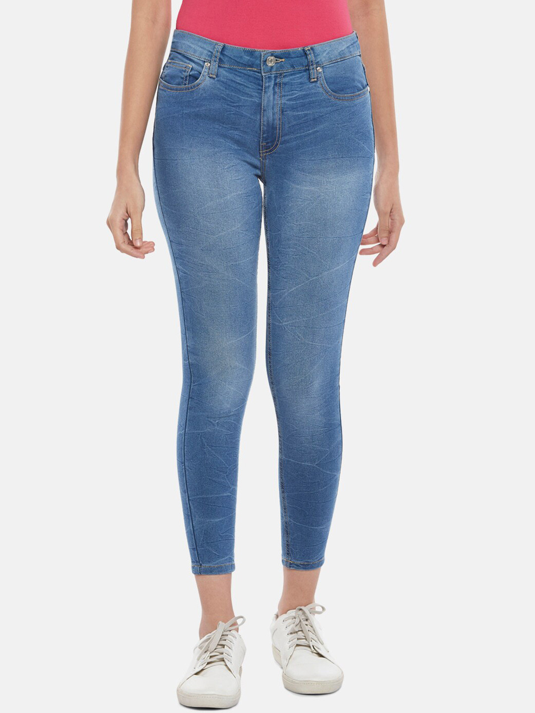 9727 Blue Skinny Fit Jeans
