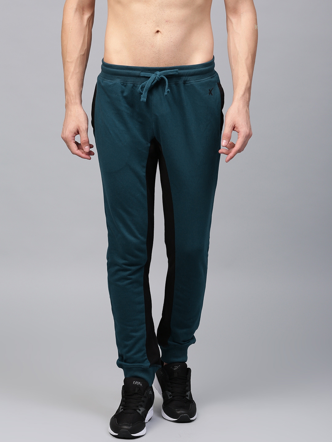 teal blue joggers