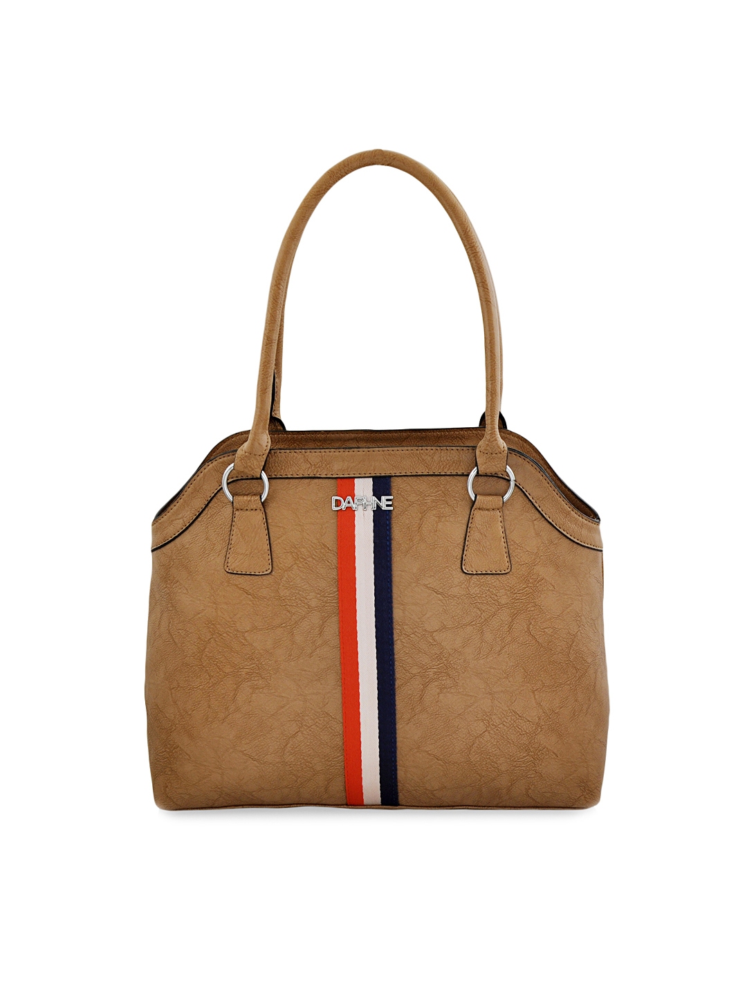 Buy Daphne Brown Textured Shoulder Bag Handbags For Women 1867262 Myntra
