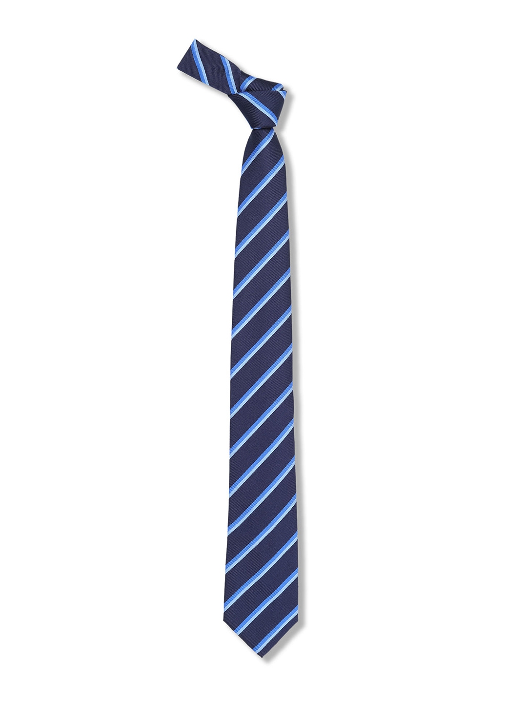 Buy Arrow Men Blue White Striped Broad Tie Ties for Men 18673466