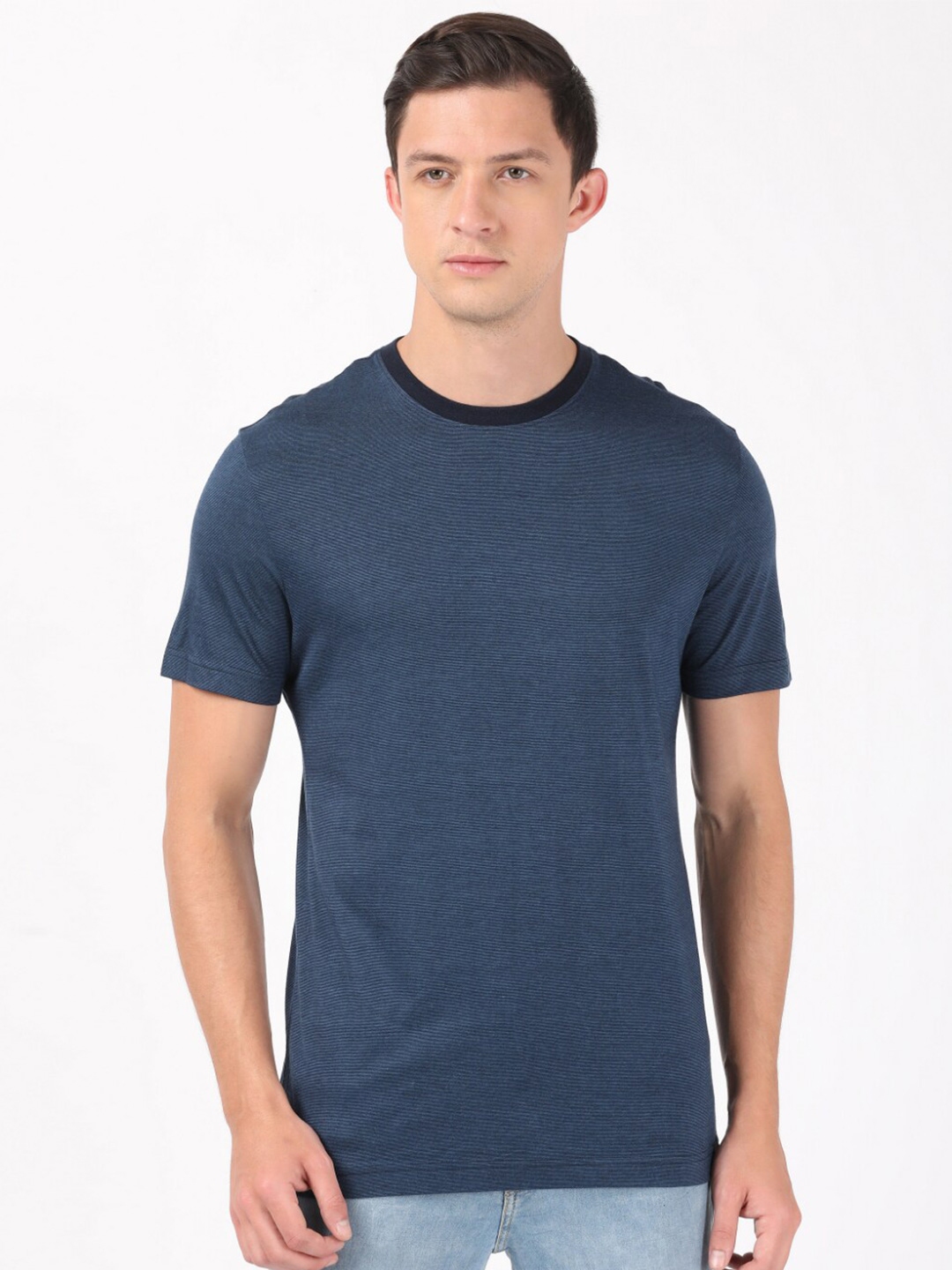 Buy Jockey Men Blue T Shirt - Tshirts for Men 18676252 | Myntra