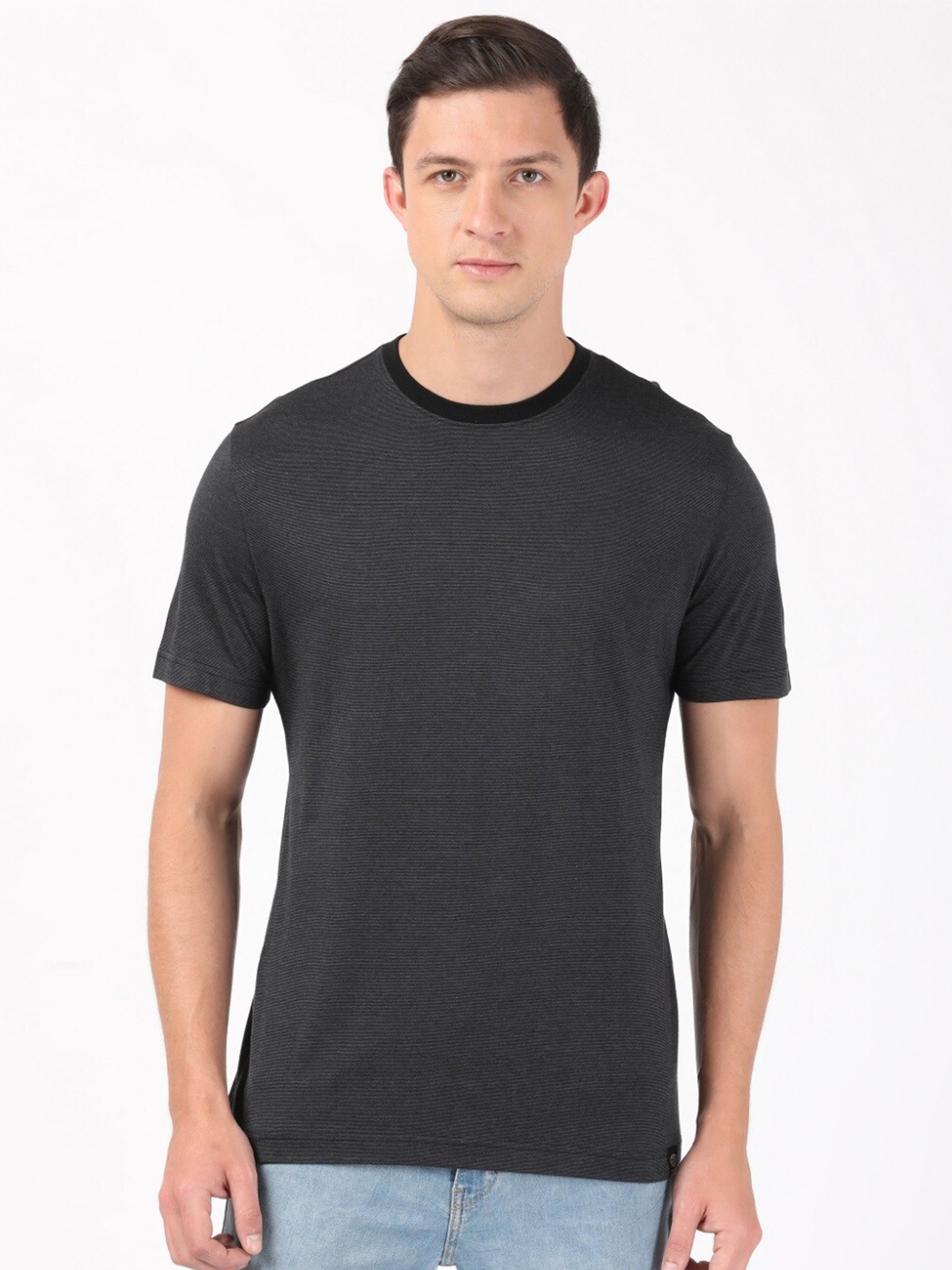 Buy Jockey Men Black T Shirt - Tshirts for Men 18676256 | Myntra